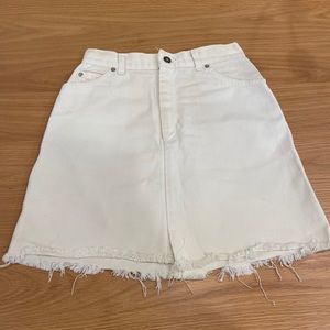 Vintage Levi’s Cutoff Skirt